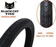 Black cat 20x1.75 城市休閒胎